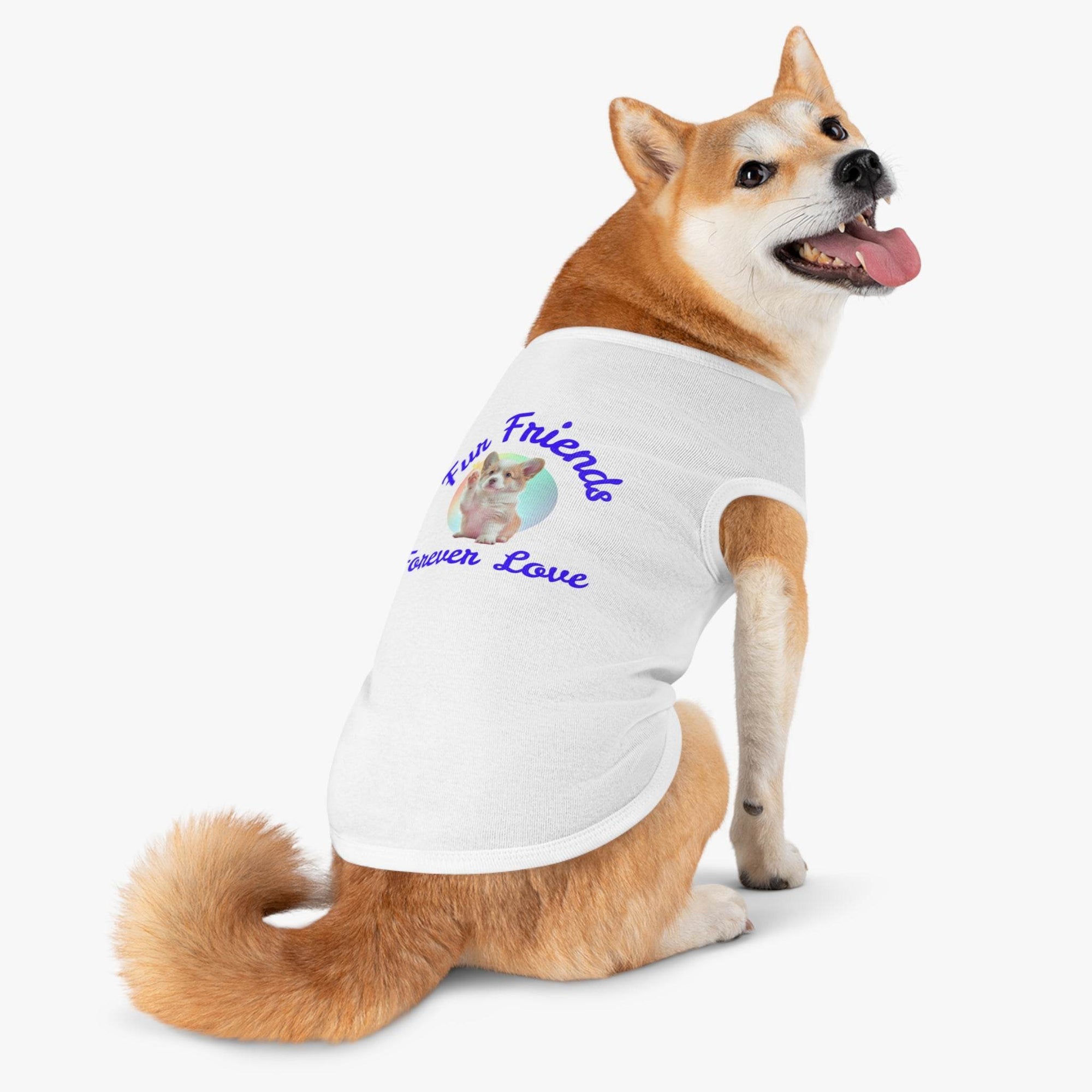 Cute Fur Friends Forever Love Pet Tank Top - Pawmug