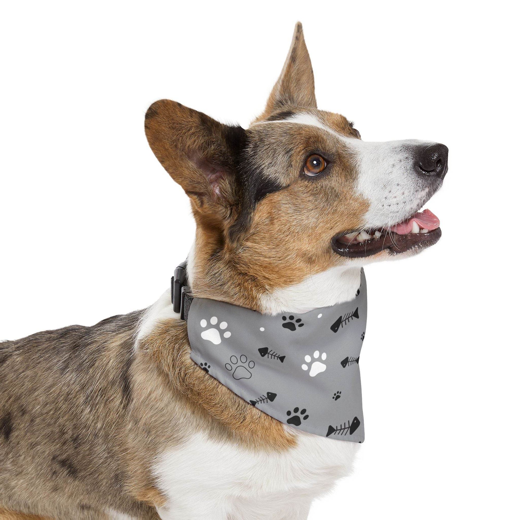 Cute Pet Bandana Collar for Dogs, Adjustable Dog Accessory - Pawmug