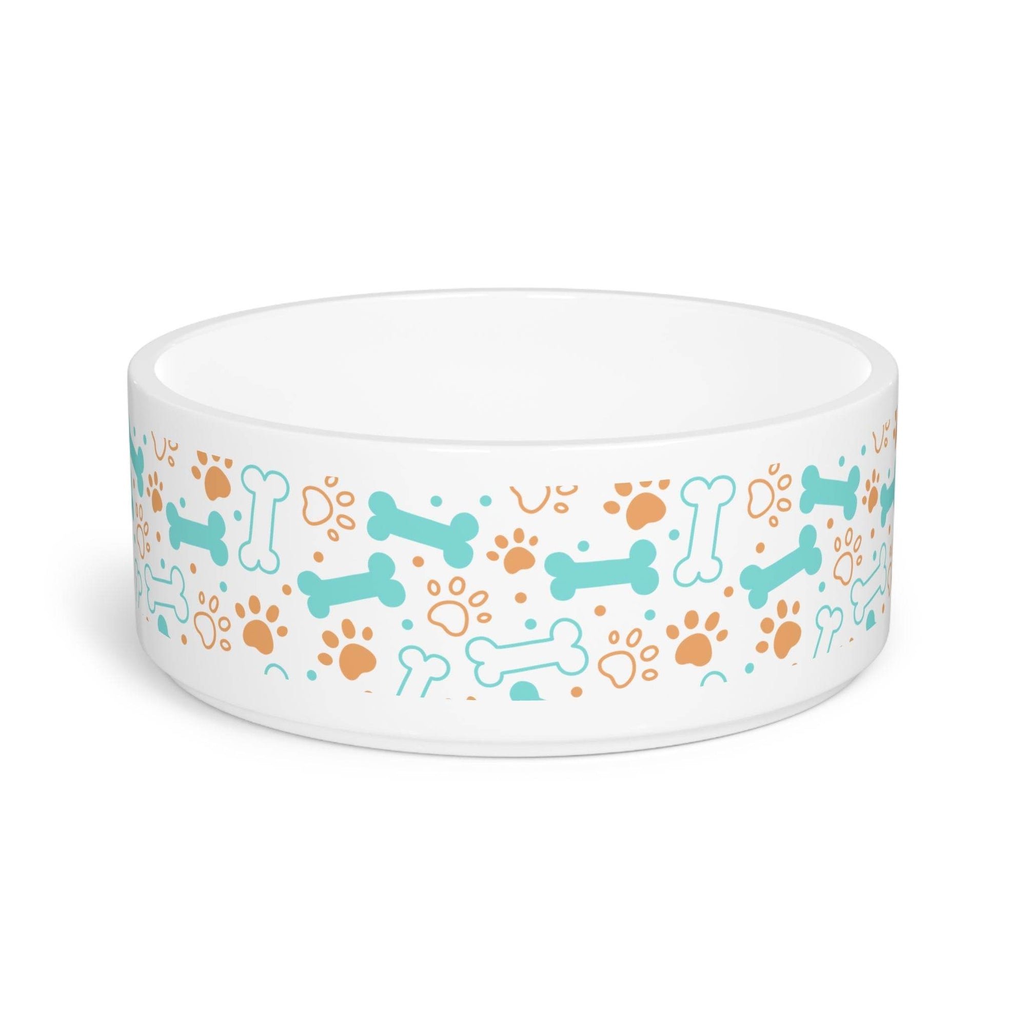 Colorful Pet Bowl for Dogs & Cats - Pawmug