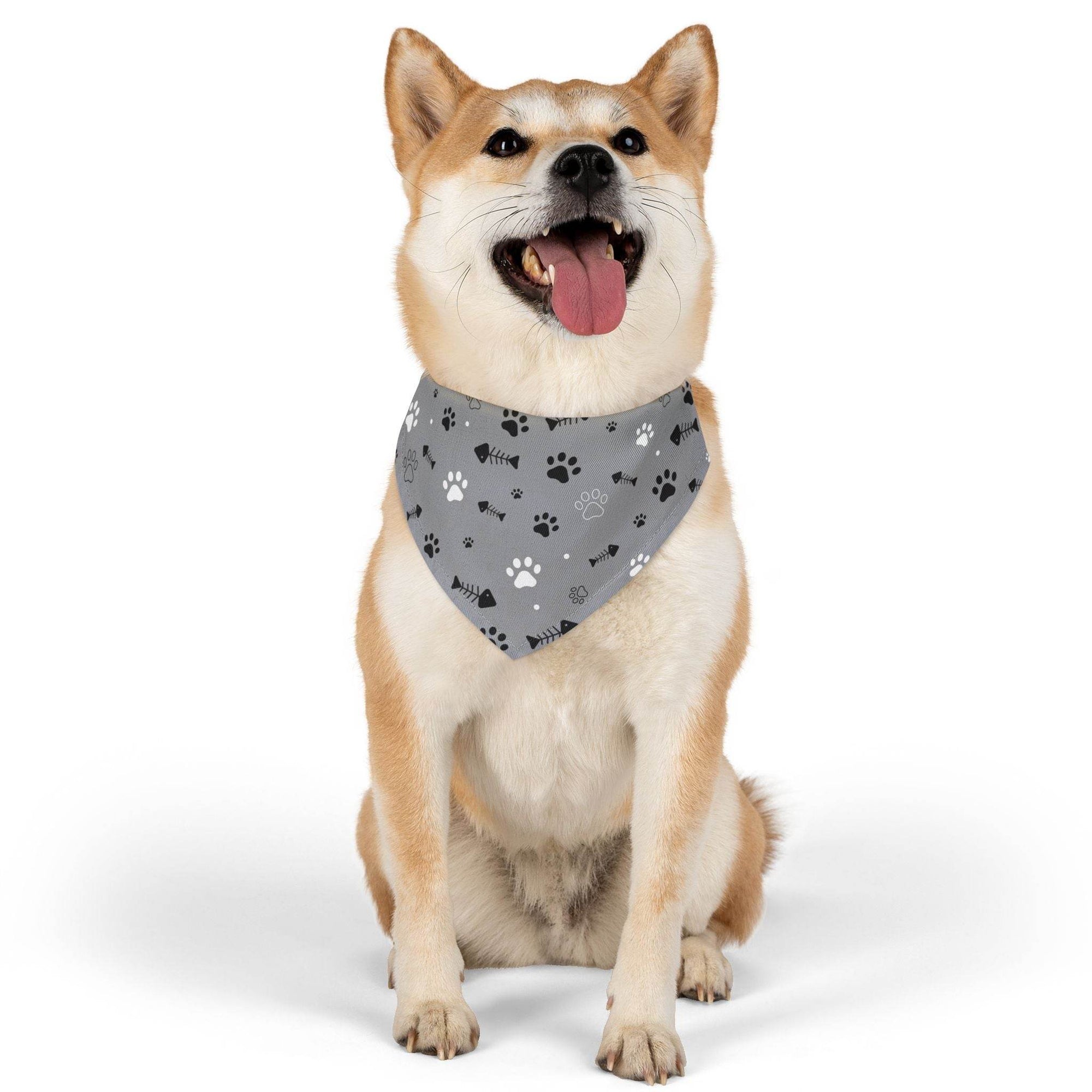 Cute Pet Bandana Collar for Dogs, Adjustable Dog Accessory - Pawmug