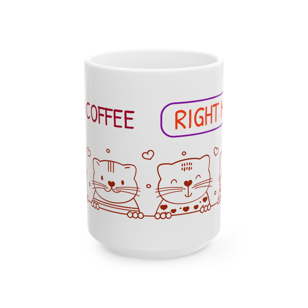 Cute Kittens Coffee Mug - Perfect for Cat Lovers, Gifts, Home Decor, Animal Lover Drinkware, Unique Cat Gifts, Pet Lover Accessory