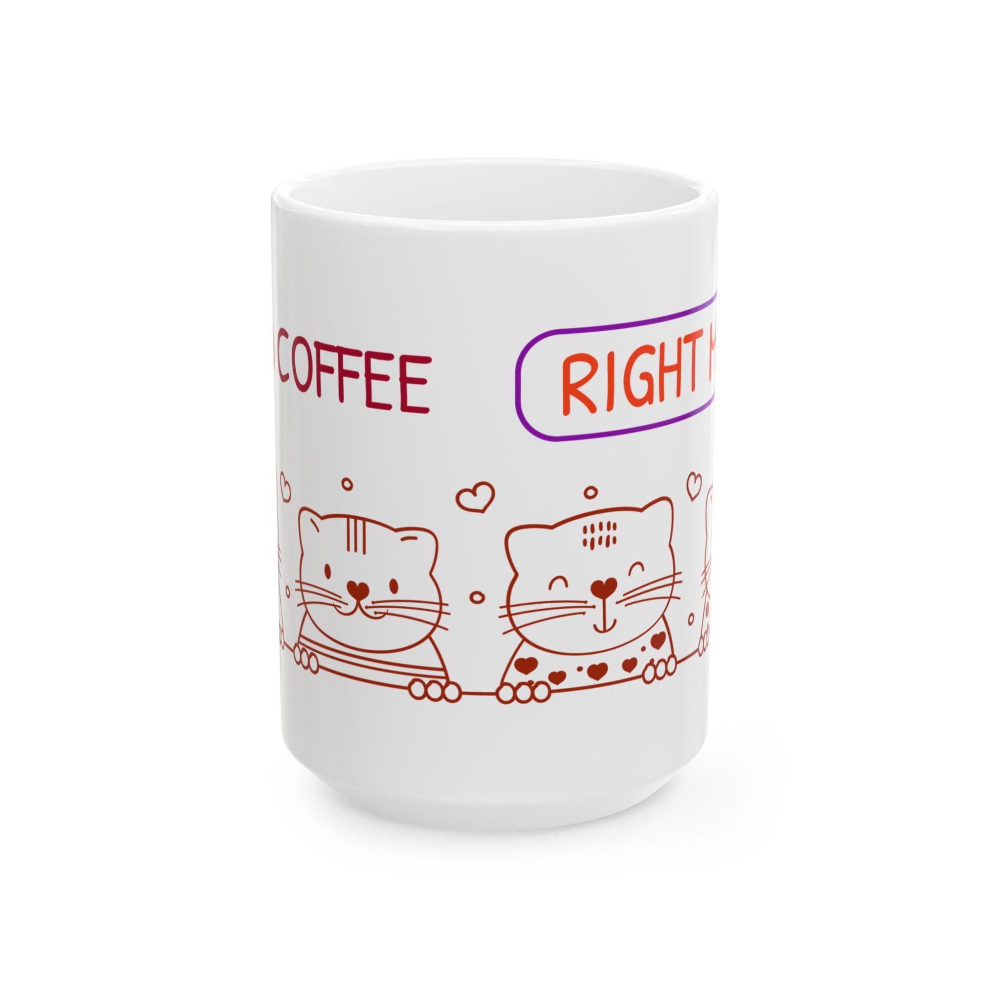 Cute Kittens Coffee Mug - Perfect for Cat Lovers, Gifts, Home Decor, Animal Lover Drinkware, Unique Cat Gifts, Pet Lover Accessory