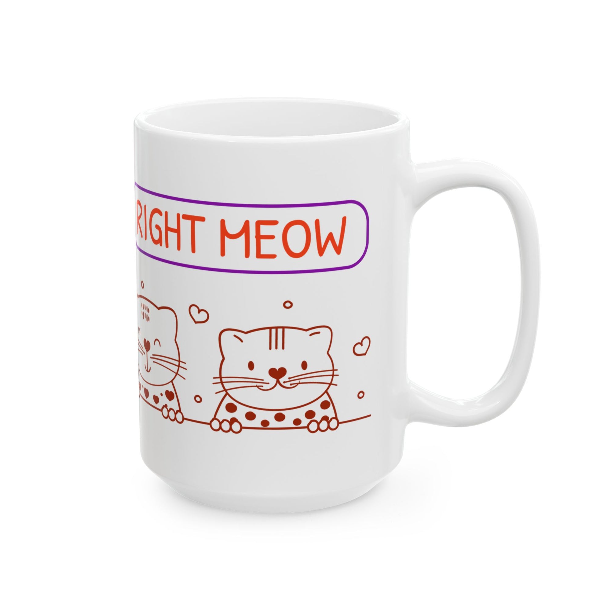 Cute Kittens Coffee Mug - Perfect for Cat Lovers, Gifts, Home Decor, Animal Lover Drinkware, Unique Cat Gifts, Pet Lover Accessory