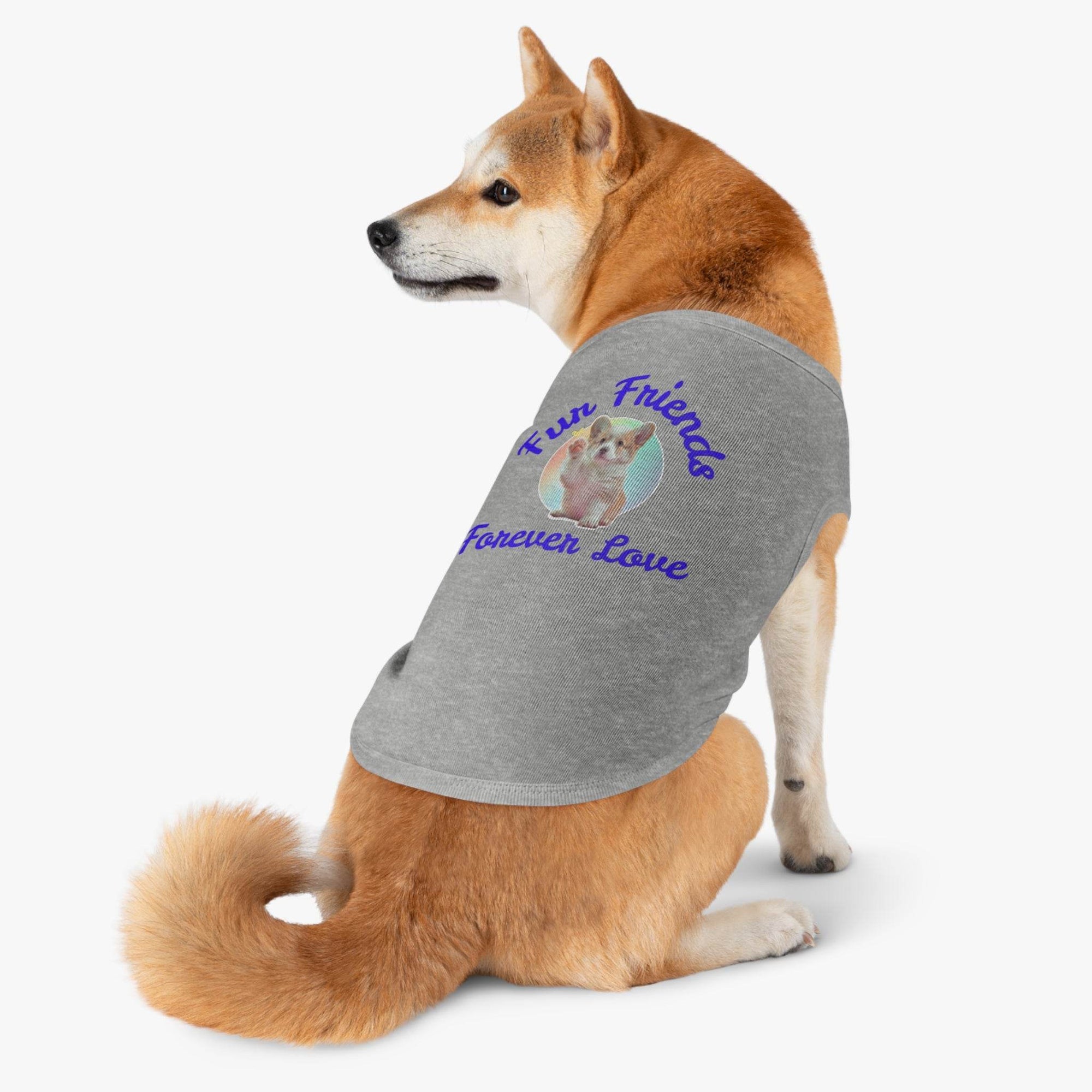 Cute Fur Friends Forever Love Pet Tank Top - Pawmug