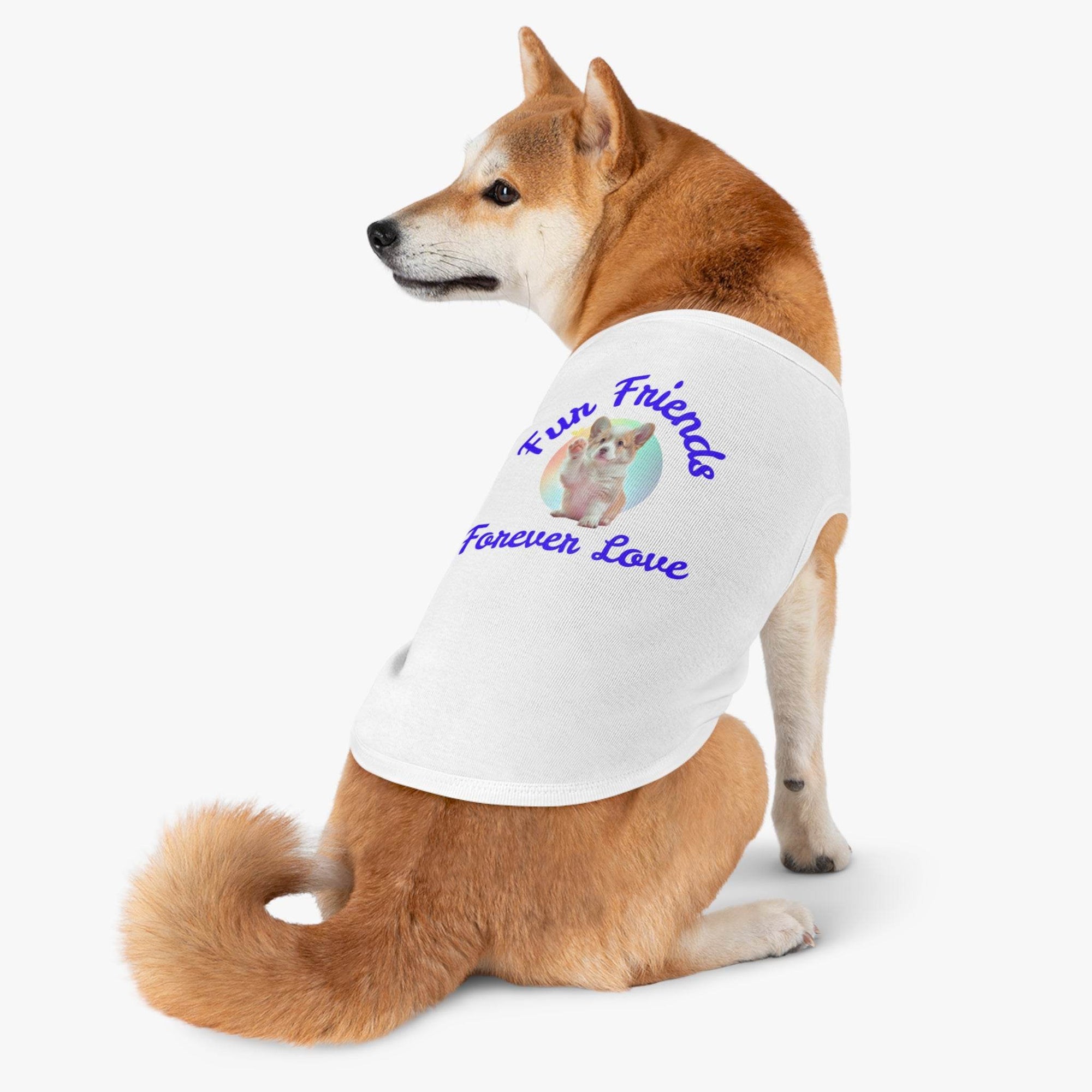 Cute Fur Friends Forever Love Pet Tank Top - Pawmug