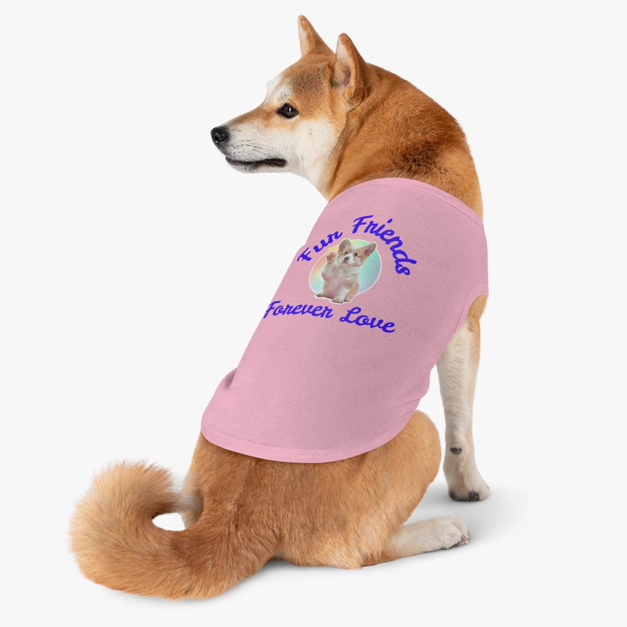 Cute Fur Friends Forever Love Pet Tank Top - Pawmug