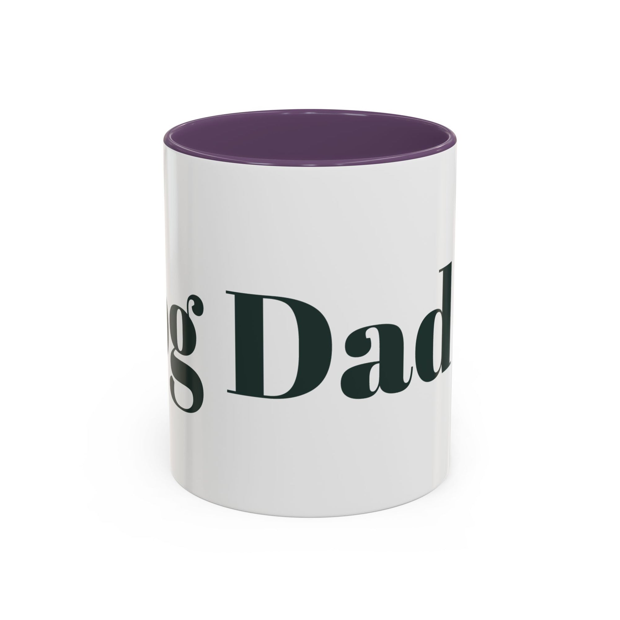Accent Coffee Mug for Dog Dads - Pet Lover Gift, Animal Lover Cup, Unique Coffee Tumbler, Father's Day Mug, Cute Dog Dad Gift
