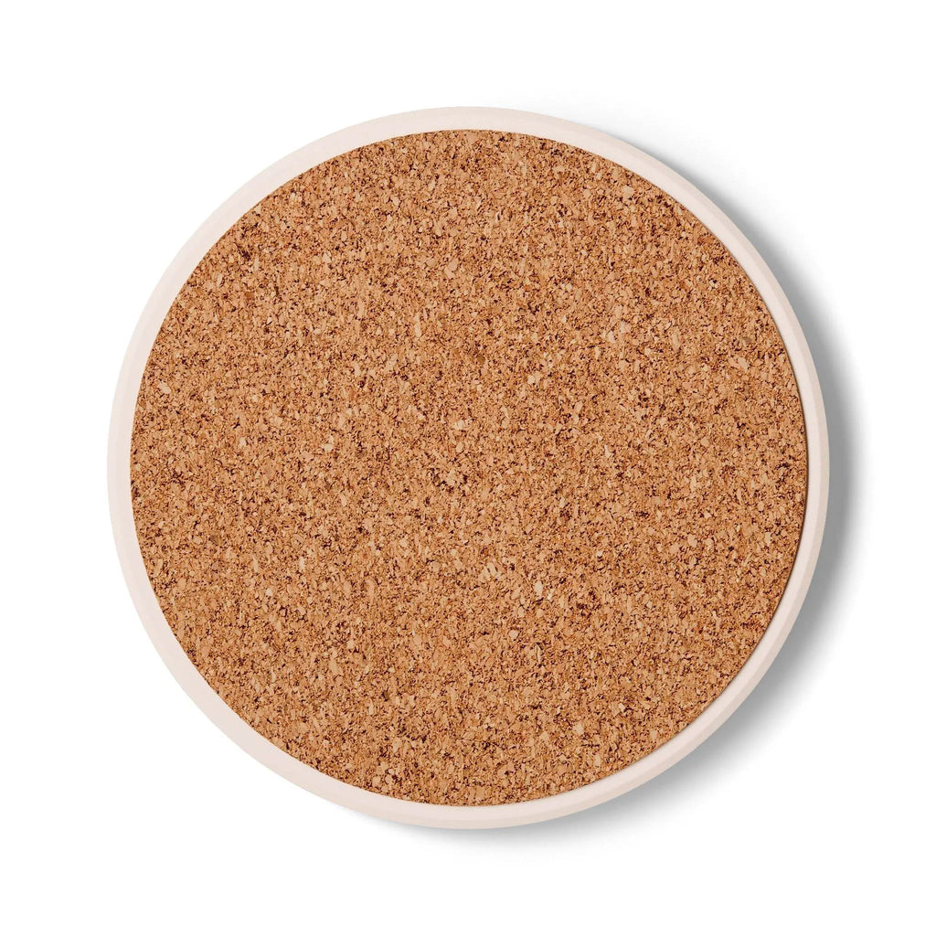 Stay Pawsitive Ceramic Coaster - Cute Dog Decor - Pawmug