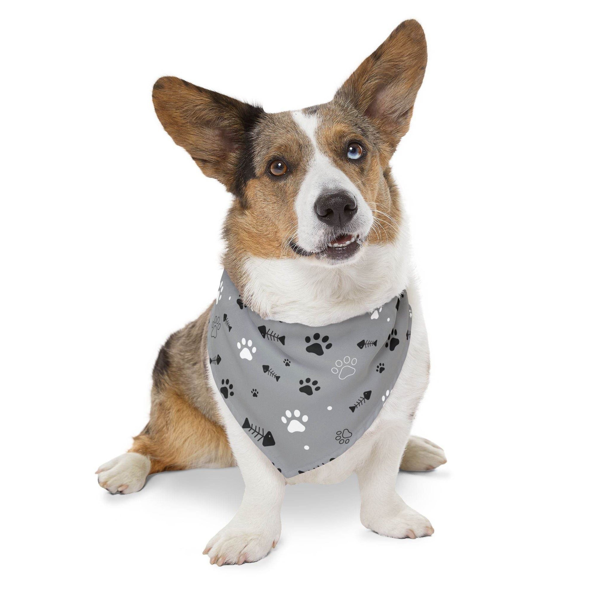 Cute Pet Bandana Collar for Dogs, Adjustable Dog Accessory - Pawmug