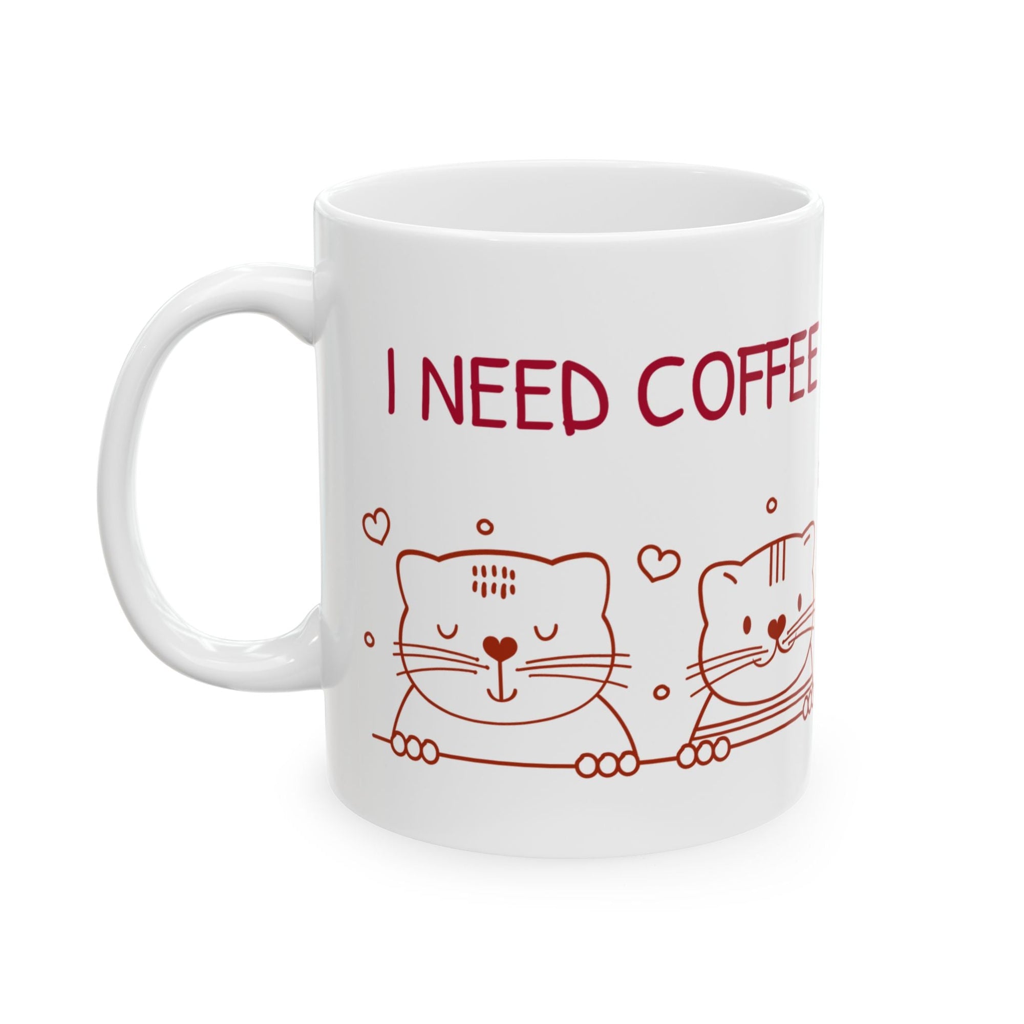 Cute Kittens Coffee Mug - Perfect for Cat Lovers, Gifts, Home Decor, Animal Lover Drinkware, Unique Cat Gifts, Pet Lover Accessory Printify