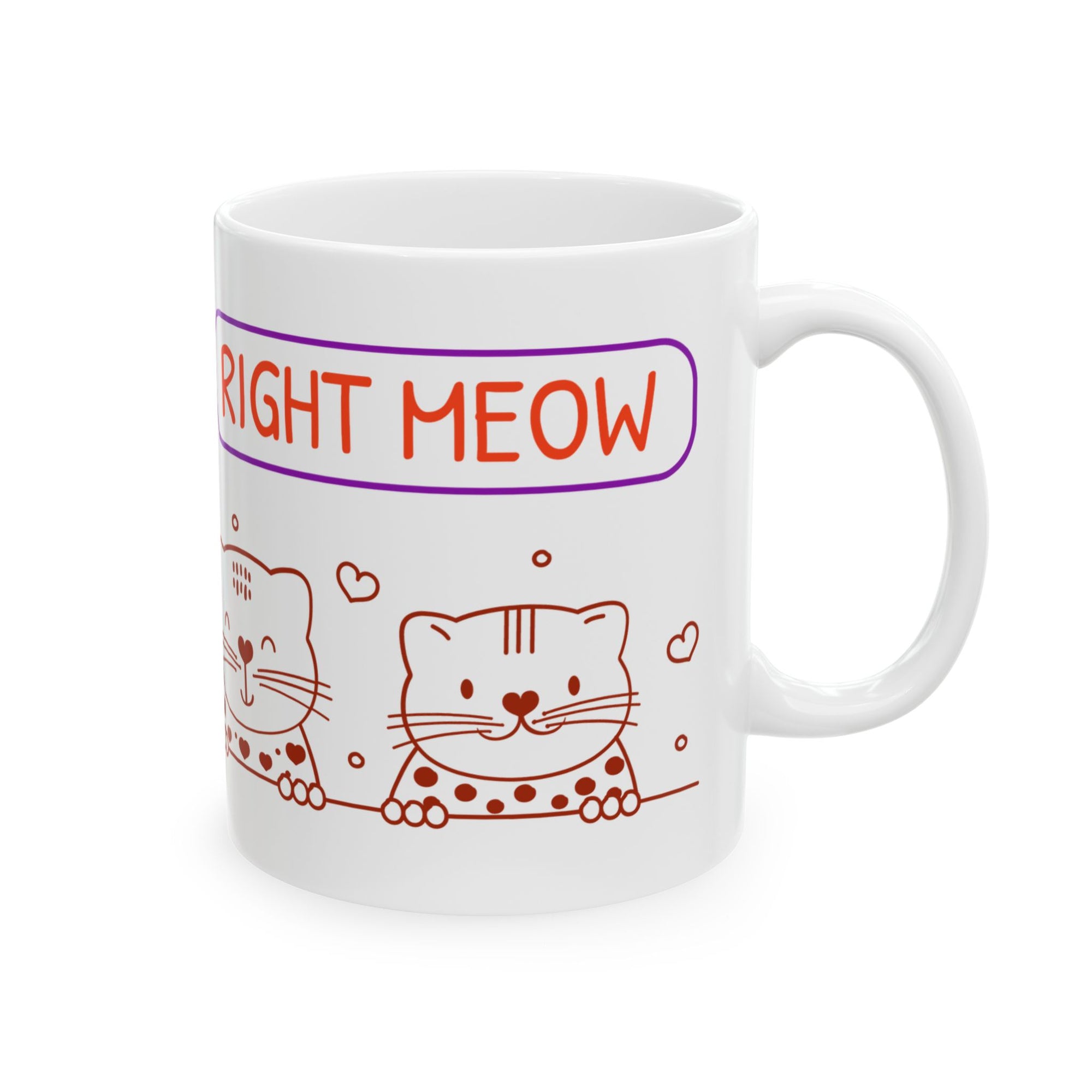 Cute Kittens Coffee Mug - Perfect for Cat Lovers, Gifts, Home Decor, Animal Lover Drinkware, Unique Cat Gifts, Pet Lover Accessory