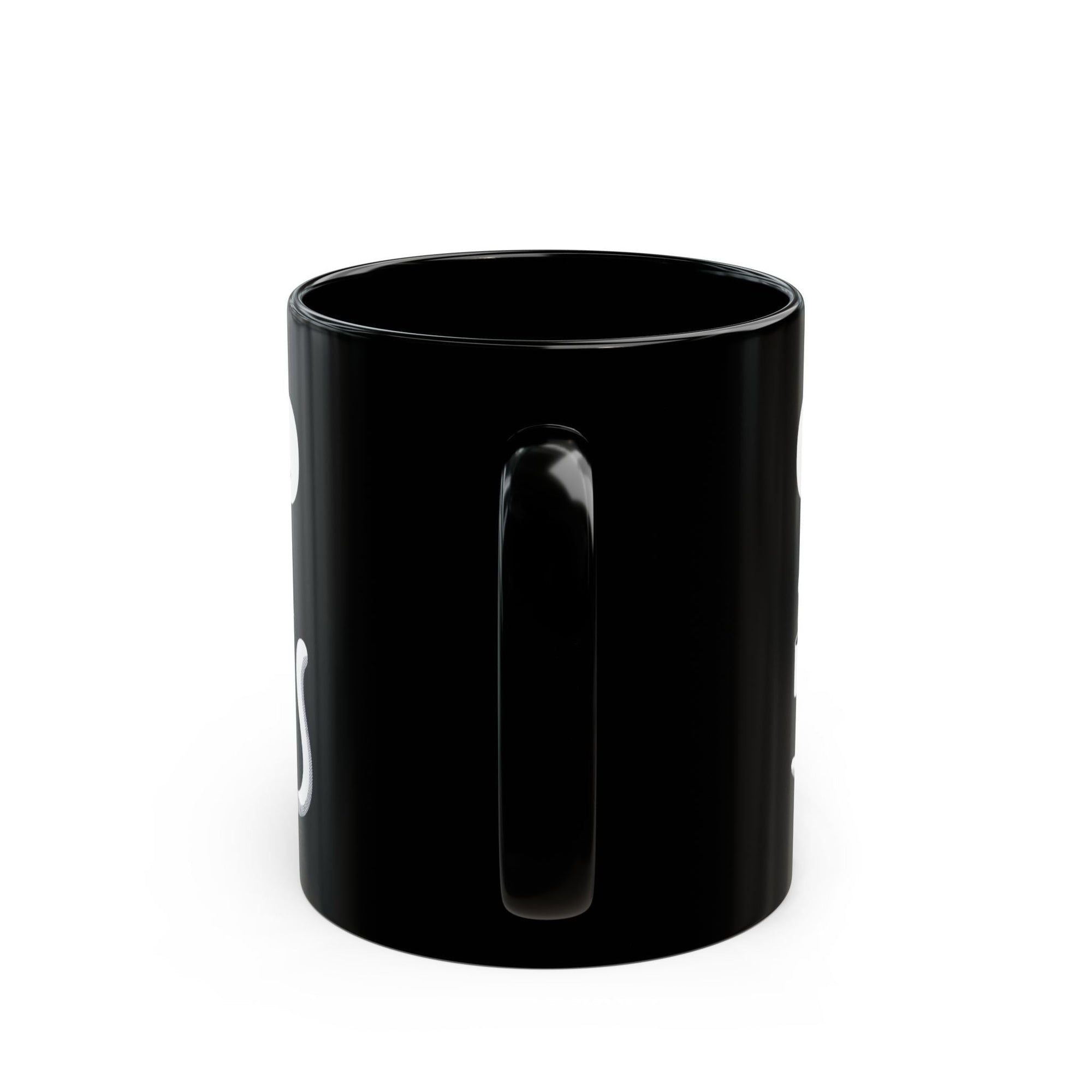 Whimsical Cat Coffee Mug, Cute Cat Mug, Funny Cat Gift, Black Mug, Go-Go Juice Coffee Cup Printify
