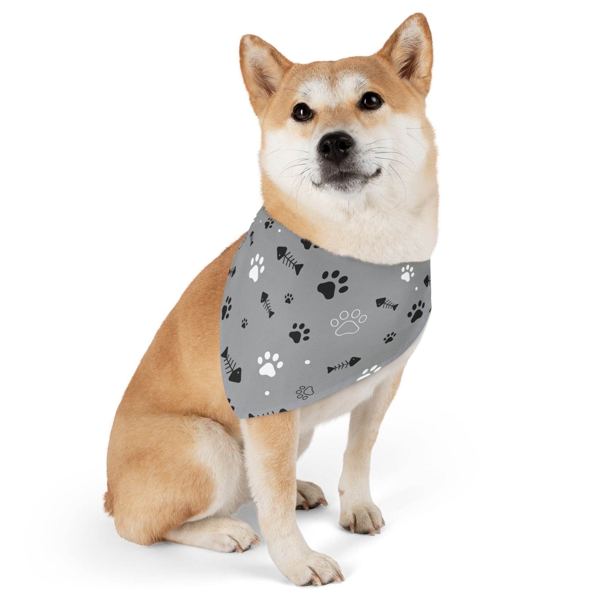 Cute Pet Bandana Collar for Dogs, Adjustable Dog Accessory - Pawmug