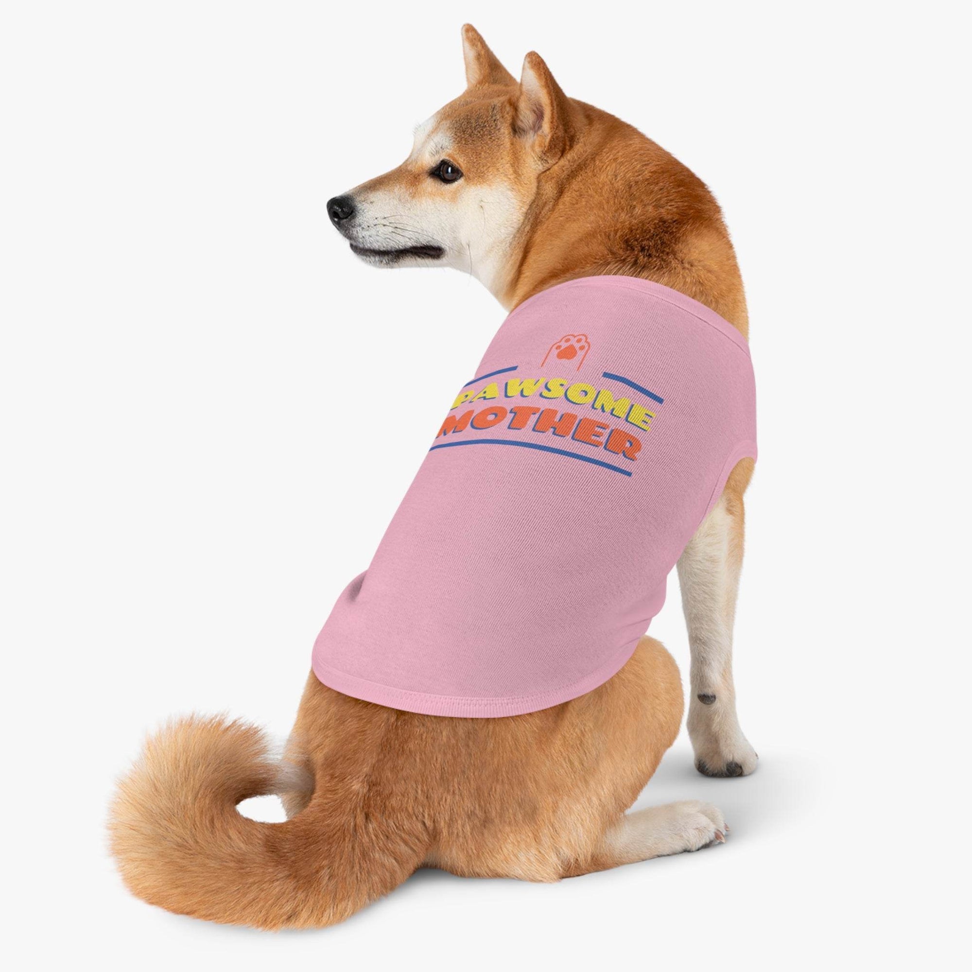 Pawesome Mother Pet Tank Top, Dog clothing - Pawmug