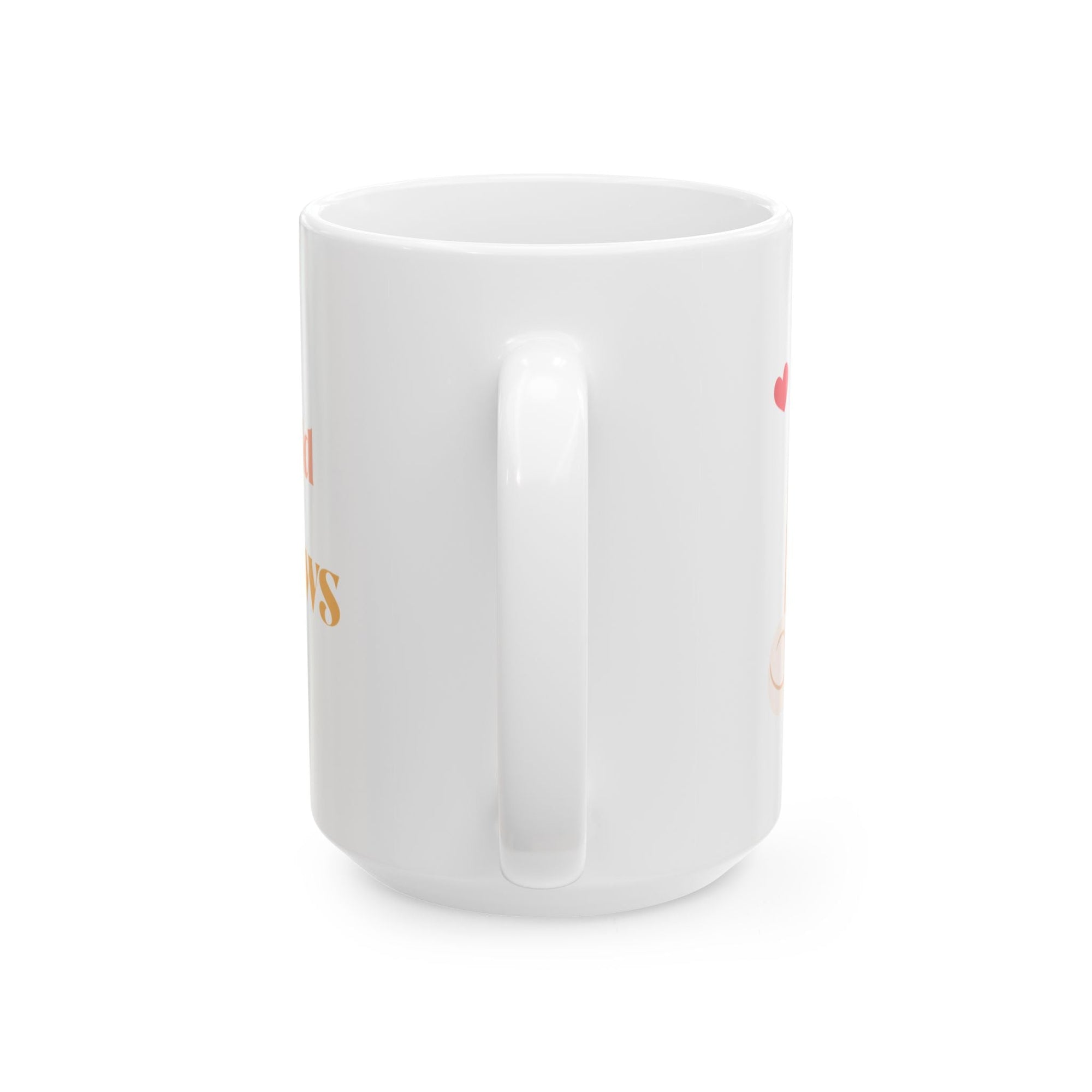 A Cute cat and dog Ceramic Mug - "My child has paws" - Perfect Gift for Coffee Lovers, Unique Mug, Fun Kitchenware, Funny Coffee Cup Printify