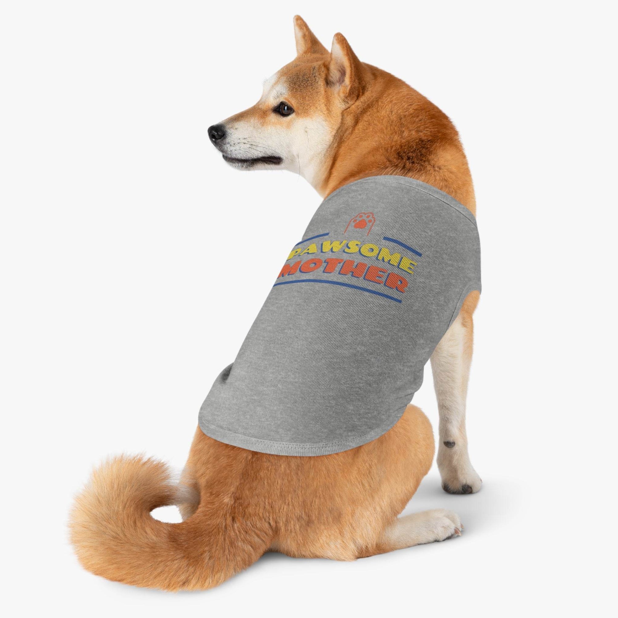 Pawesome Mother Pet Tank Top, Dog clothing - Pawmug