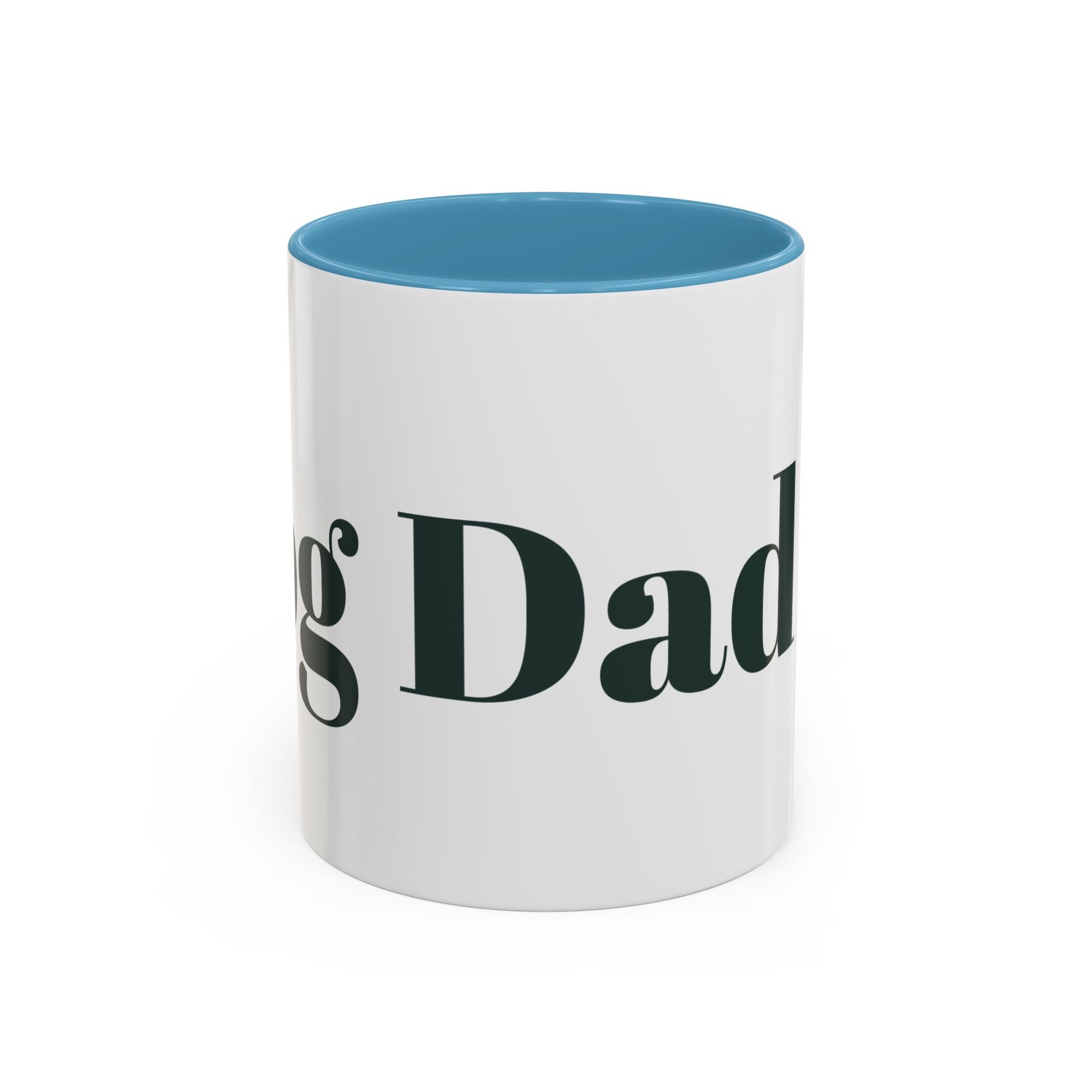 Accent Coffee Mug for Dog Dads - Pet Lover Gift, Animal Lover Cup, Unique Coffee Tumbler, Father's Day Mug, Cute Dog Dad Gift