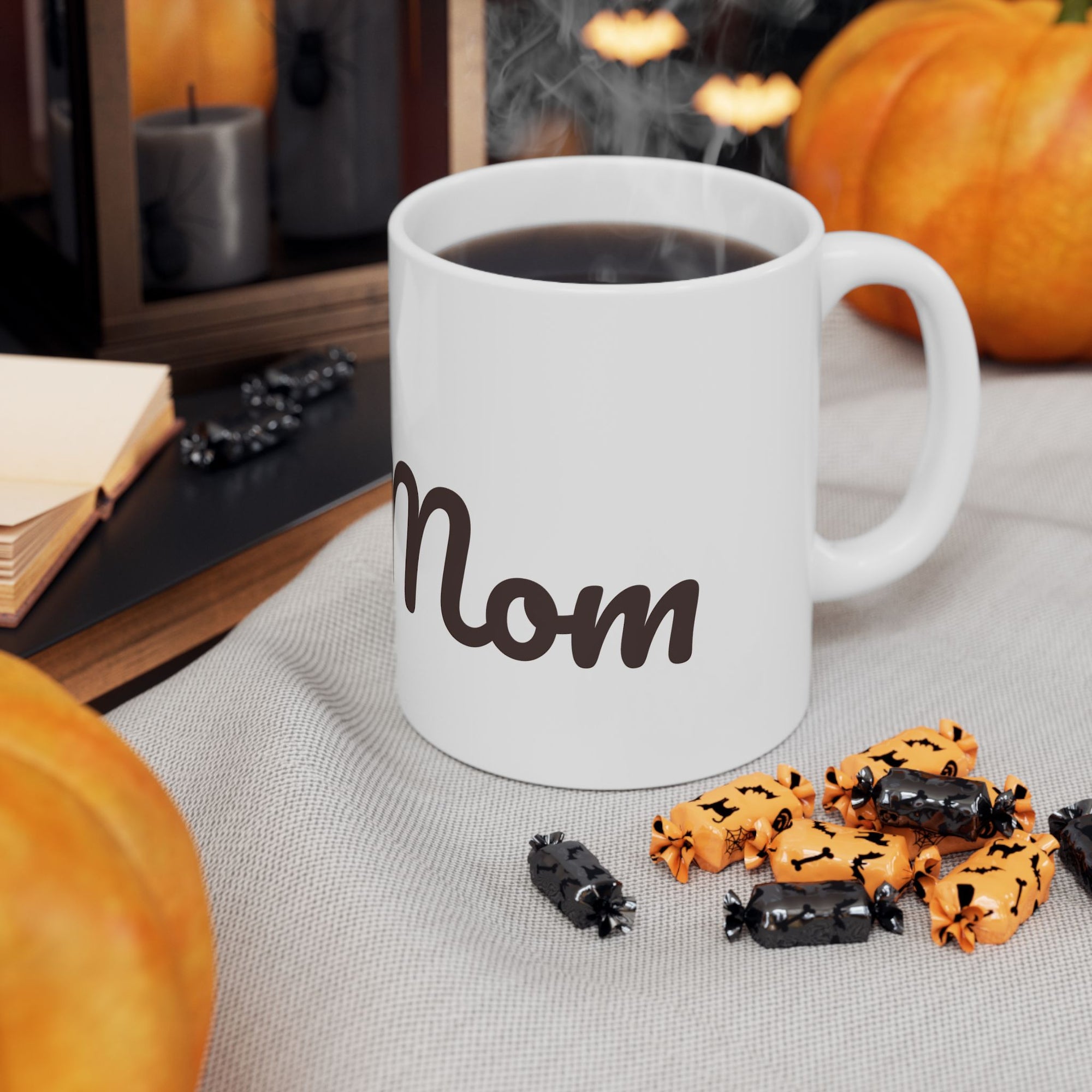 Dog Mom Ceramic Mug - Perfect Gift for Pet Lovers, 11oz, 15oz, Dog Lover, Coffee Mug, Cute Mug, Animal Lover Gift